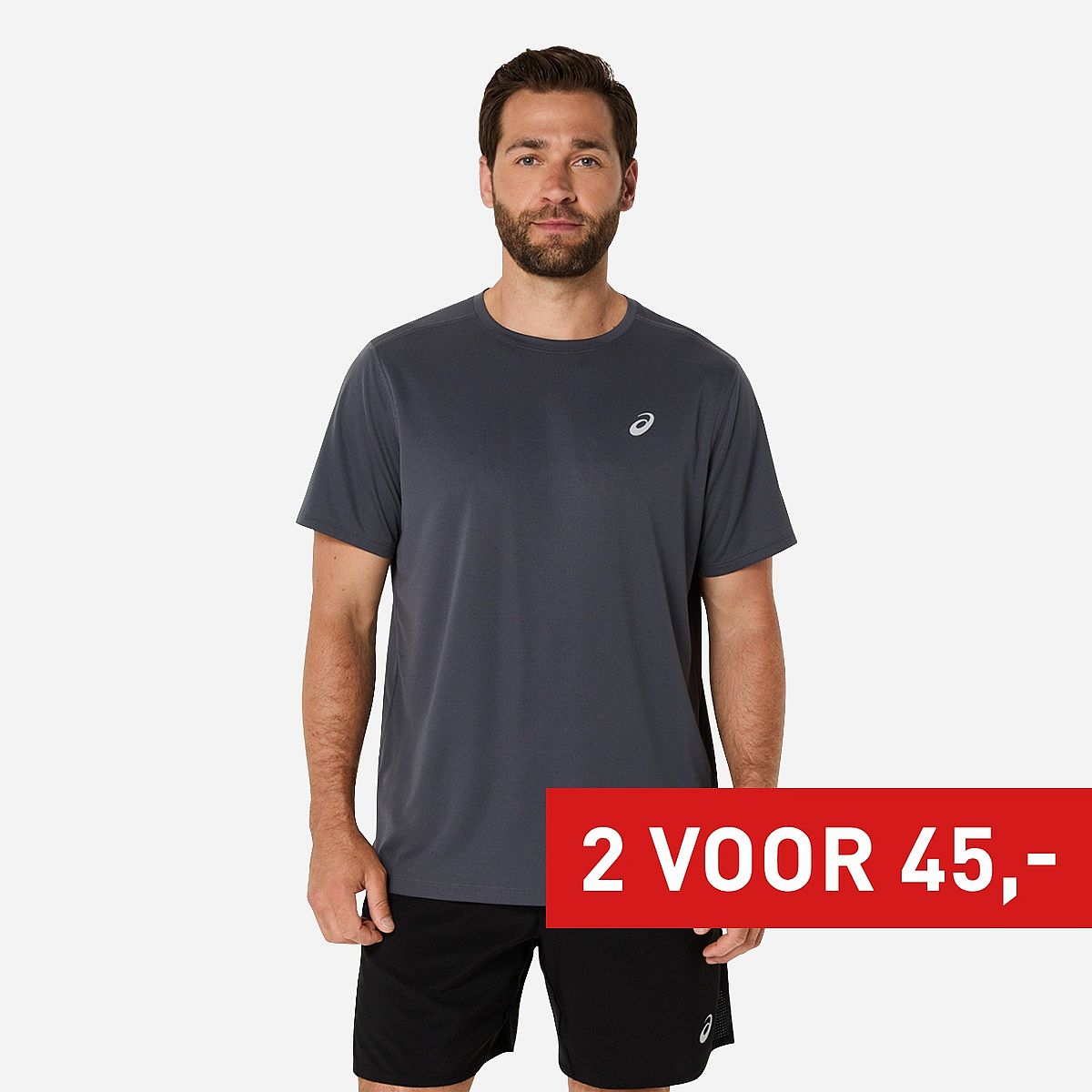 Asics Core Short Sleeve Top Heren