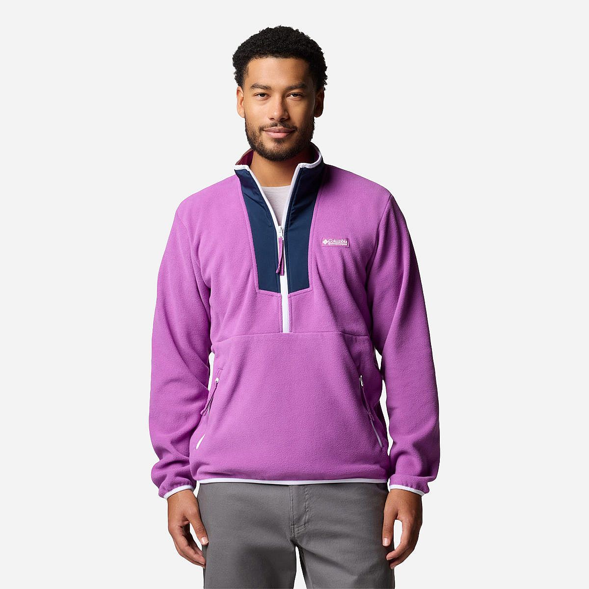 Columbia Sequoia Grove Half Zip Fleece Vest Heren