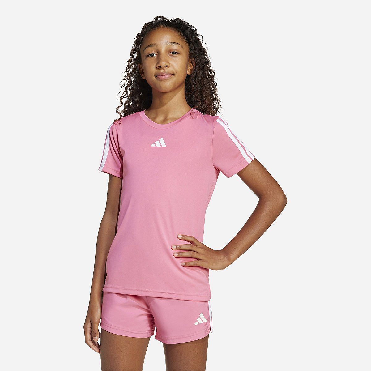 Adidas Training Essentials 3-Stripes T-Shirt Junior Adidas Training Essentials 3-Stripes T-Shirt Junior