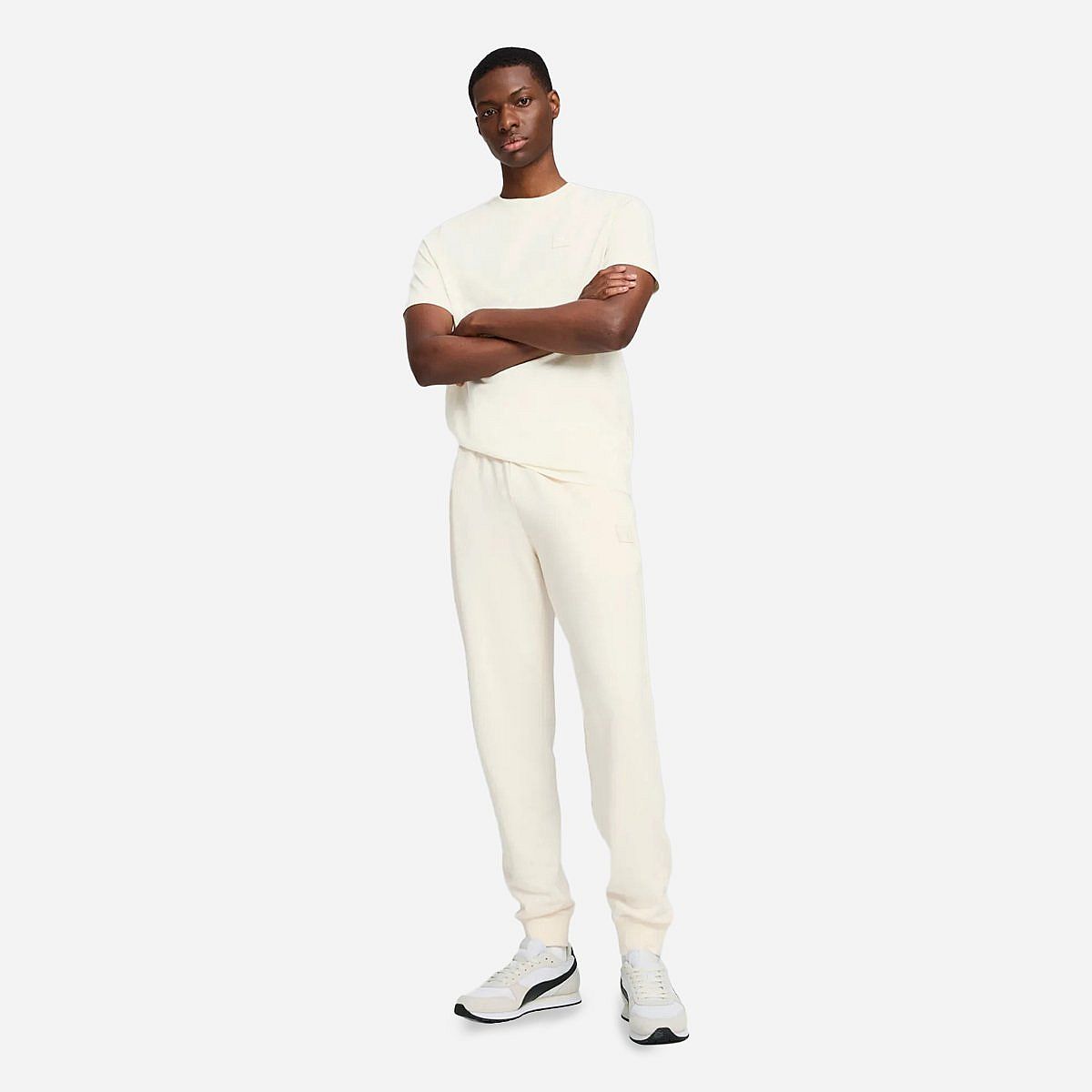 Puma Essentials Elevated T-Shirt Heren Puma Essentials Elevated T-Shirt Heren