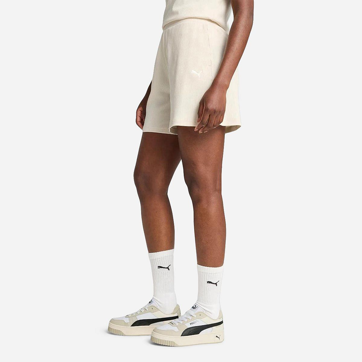 Puma Essentials Elevated High-Rise Shorts Dames