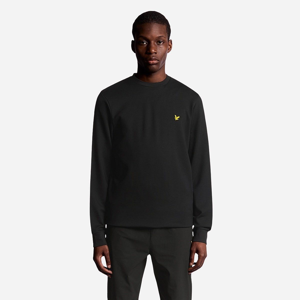 Lyle & Scott Crew Neck Fly Fleece Sweater Heren Lyle & Scott Crew Neck Fly Fleece Sweater Heren