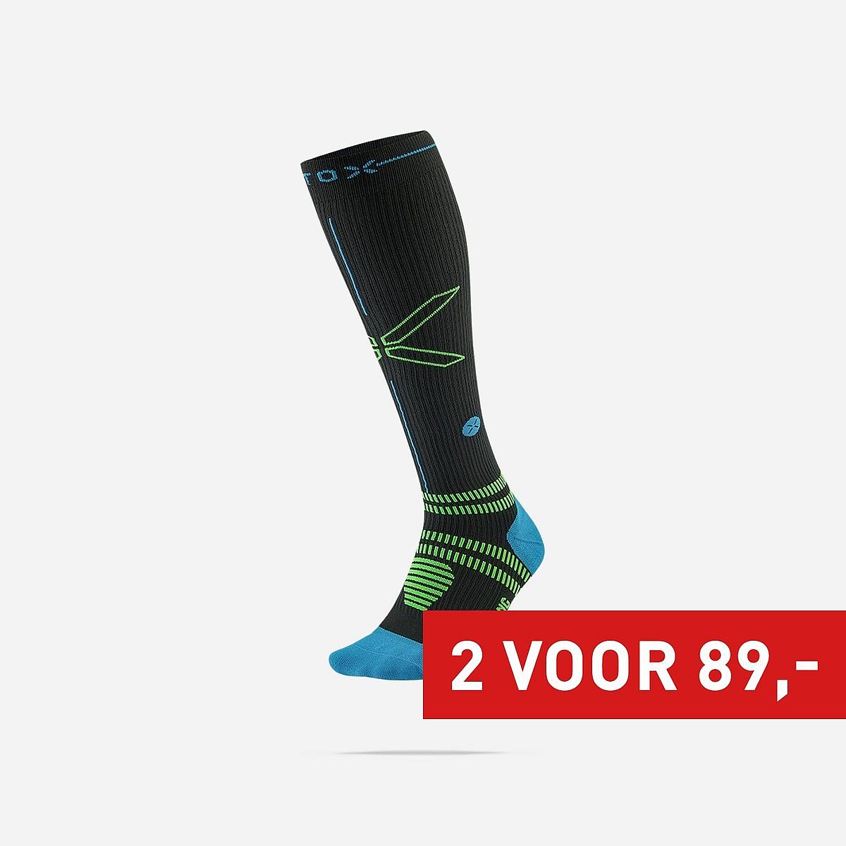 STOX Running Compressiekousen Heren STOX Running Compressiekousen Heren