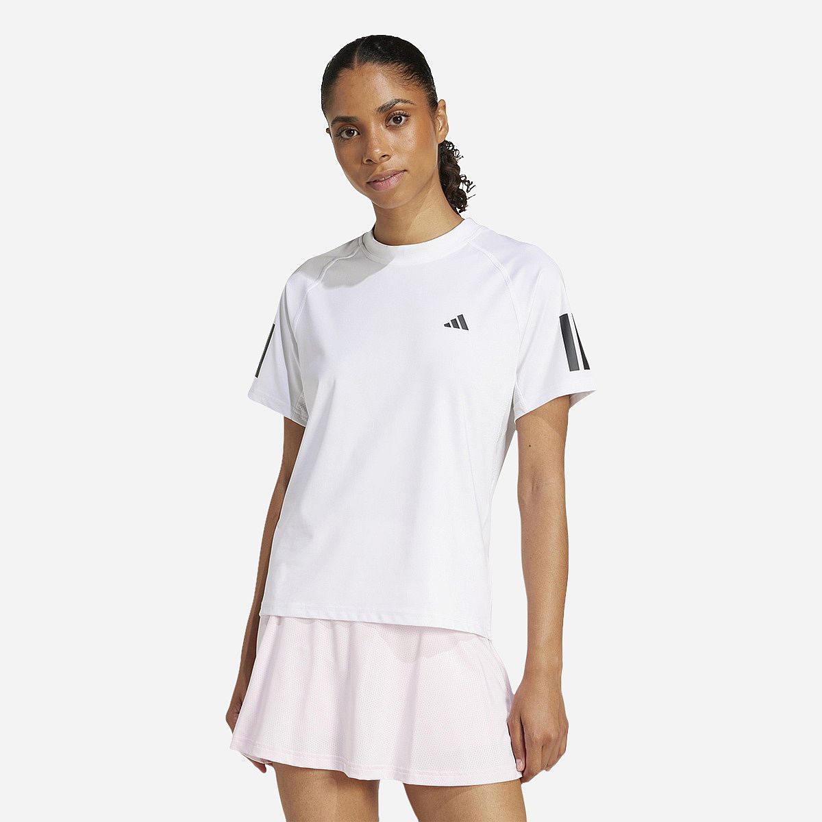Adidas Club 3-Stripe T-Shirt Dames