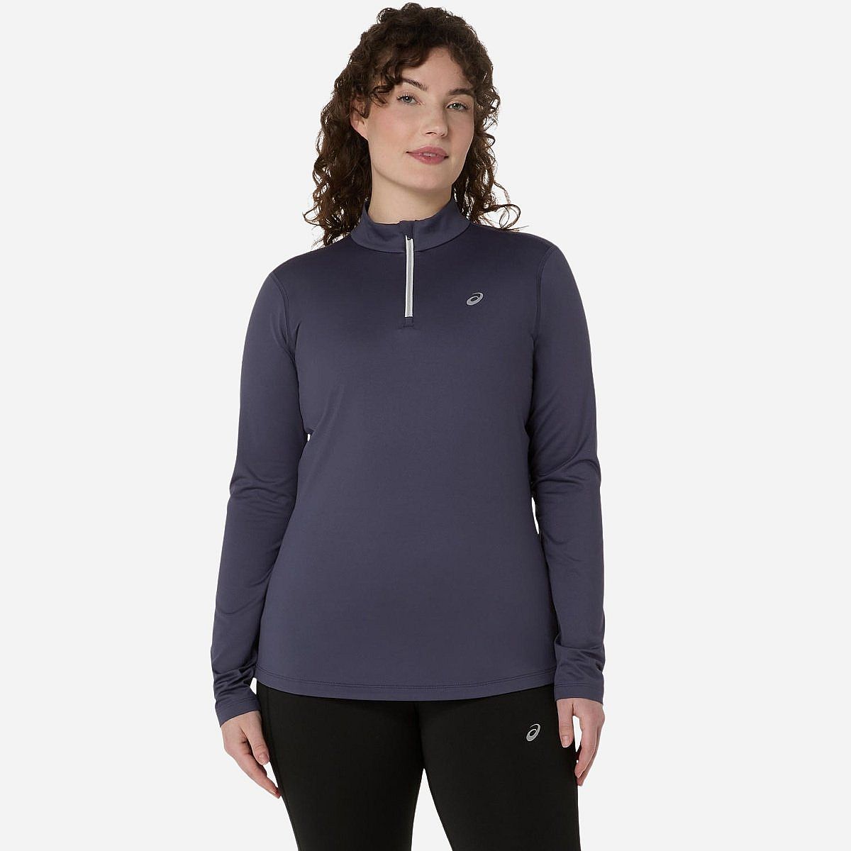 Asics Core Long-Sleeve 1/2 Zip Winter Top Dames Asics Core Long-Sleeve 1/2 Zip Winter Top Dames