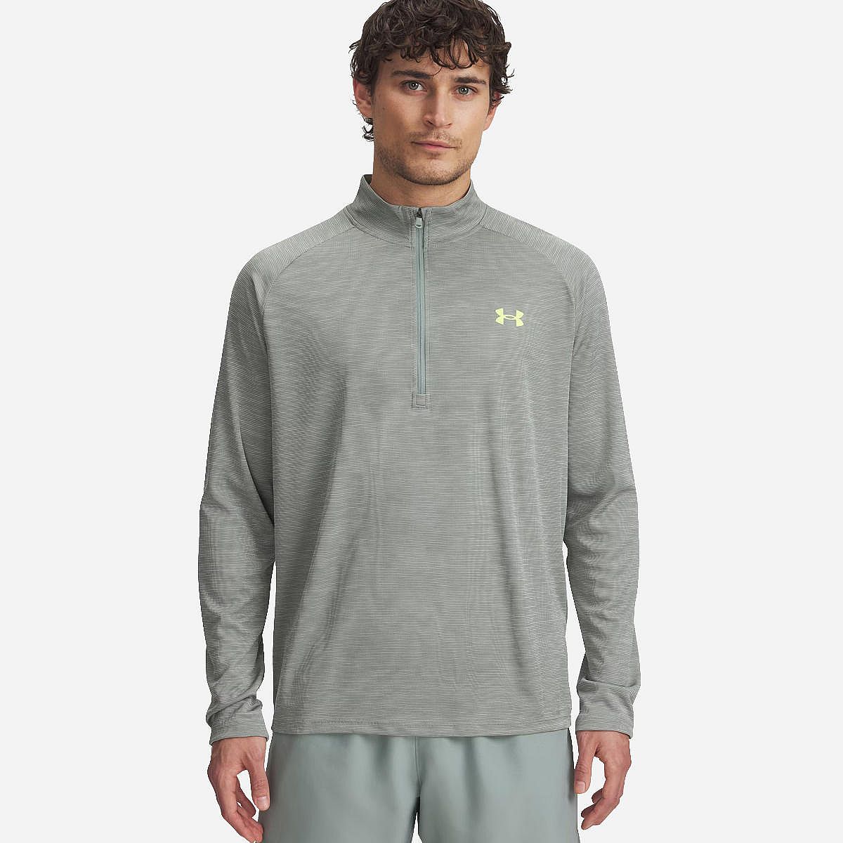 Under Armour Tech Textured 1/2 Zip Heren Under Armour Tech Textured 1/2 Zip Heren