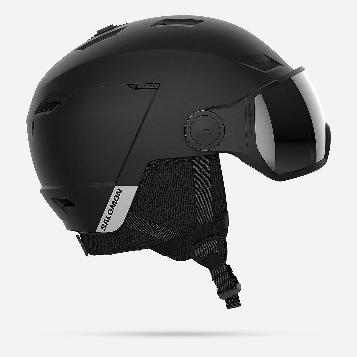 Salomon Pioneer Lt Skihelm met Vizier Senior