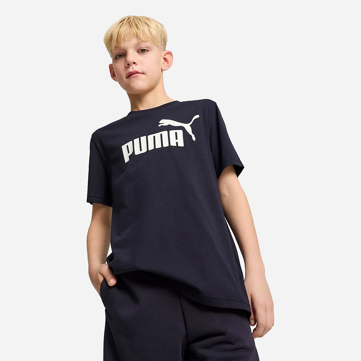 Puma Essentials Logo T-Shirt Jongens