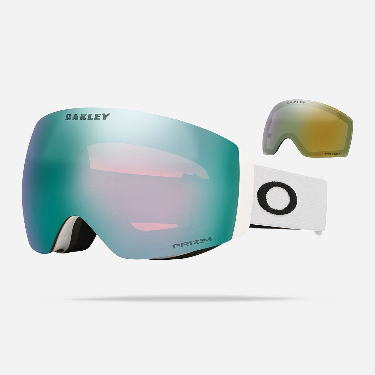 Oakley Flight Deck Pro prizm Sapphire & Sage Go Ski Goggle Senior Oakley Flight Deck Pro prizm Sapphire & Sage Go Ski Goggle Senior