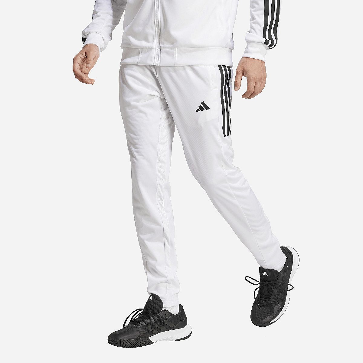 Adidas 3-Stripe Comfortabele Trainingsbroek voor Tennis Twin Sport