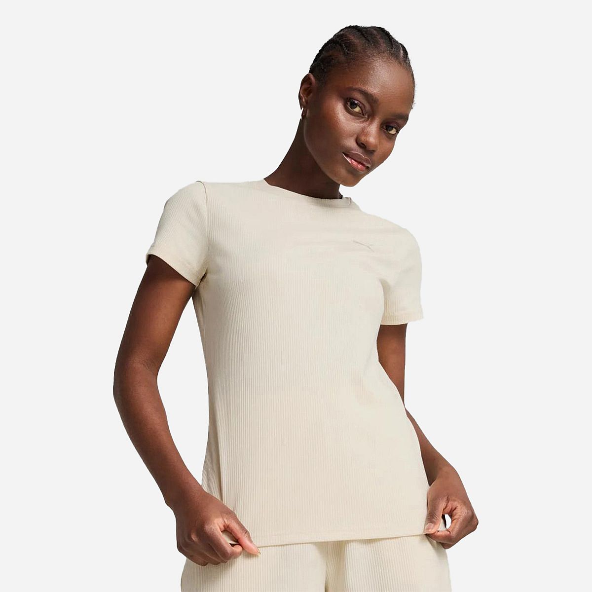 Puma Essentials Elevated T-Shirt Dames