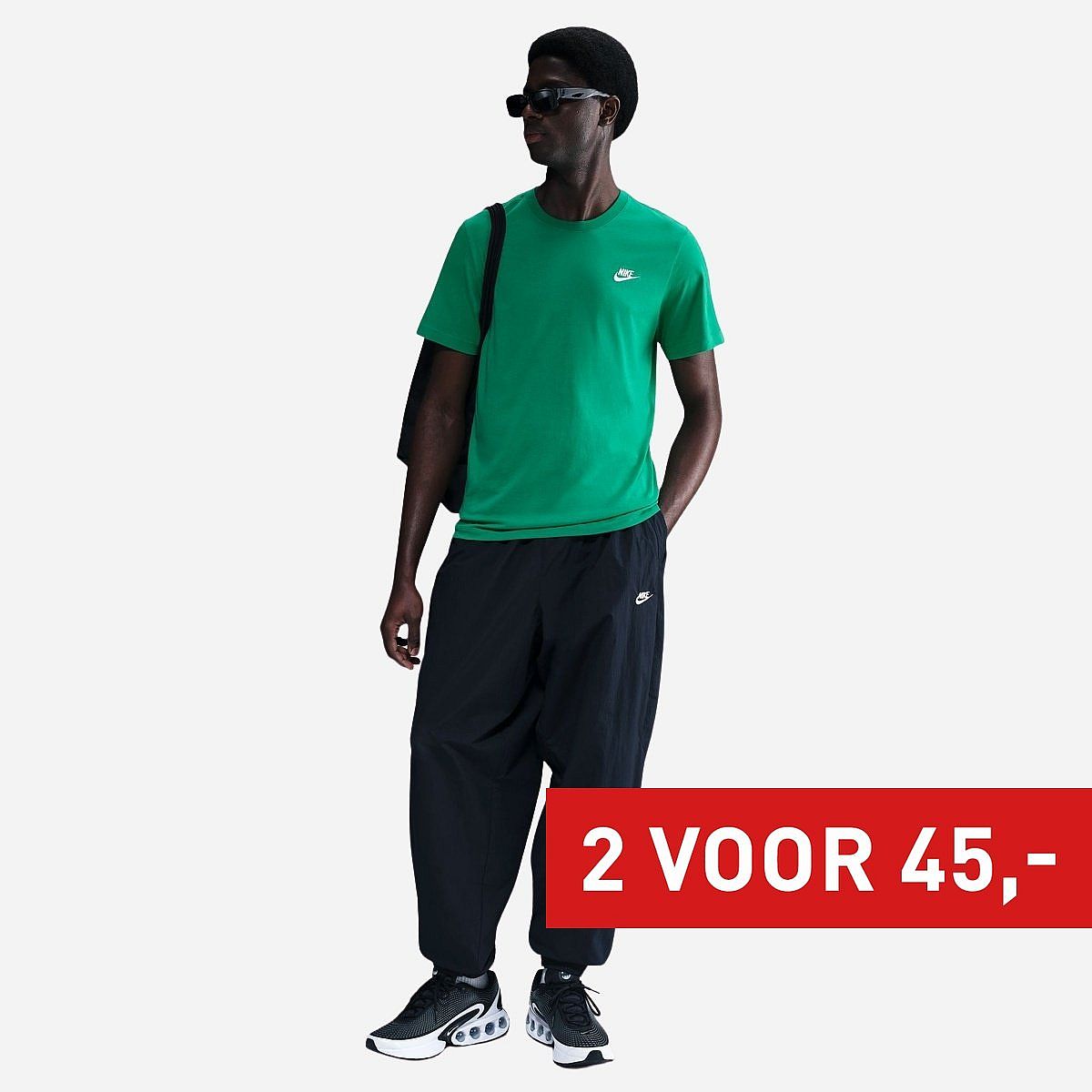 Nike Sportswear Club T-Shirt Heren Nike Sportswear Club T-Shirt Heren