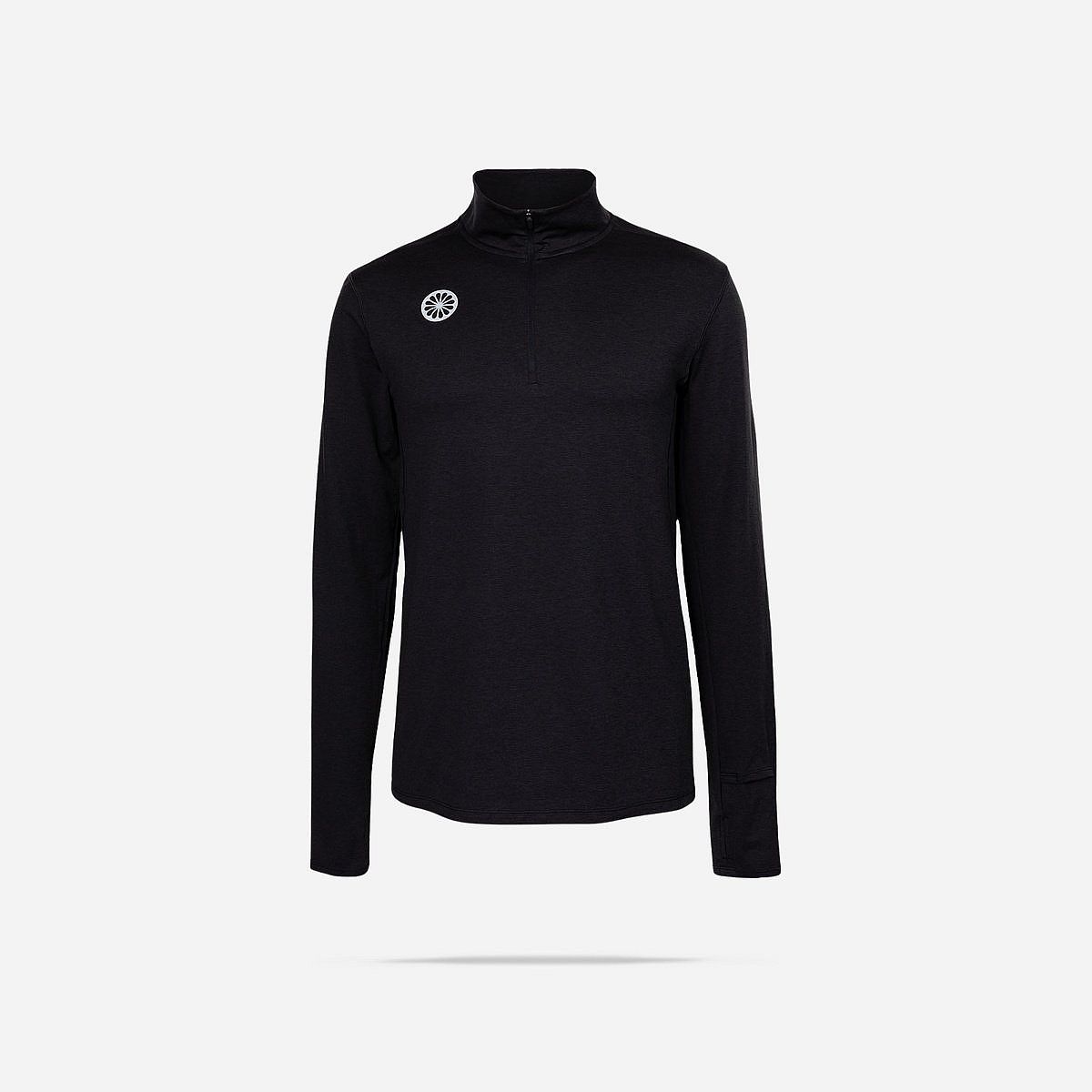 The Indian Maharadja Half Zip Long Sleeve Pully Heren