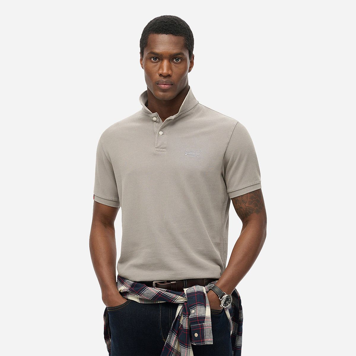 SuperDry Mode Vintage Destroy Polo Heren