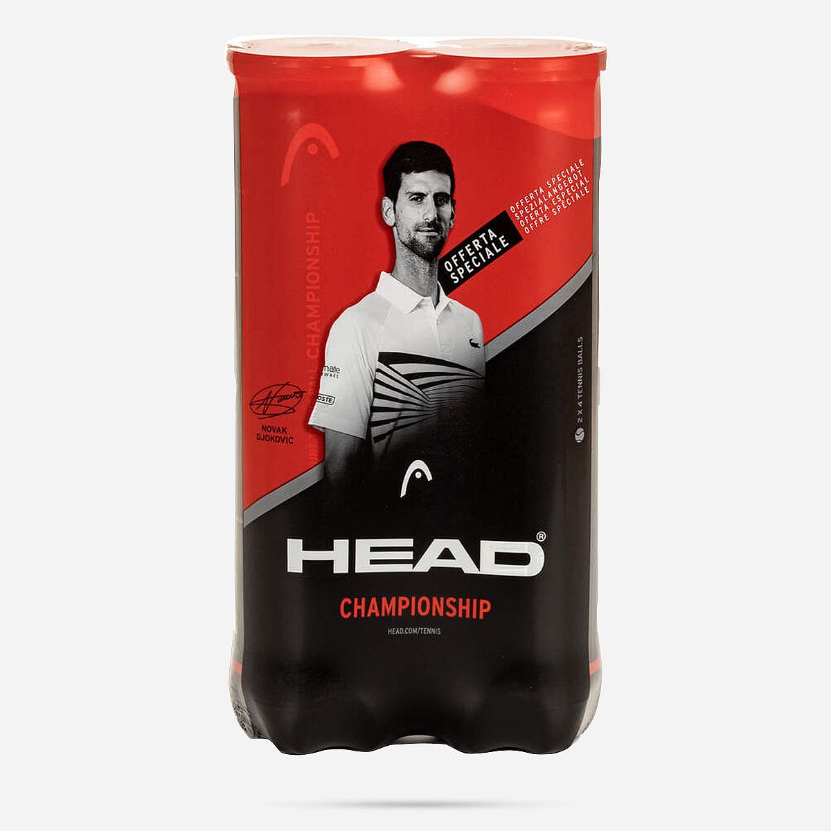 Head Championship Novak 4B Tennisballen