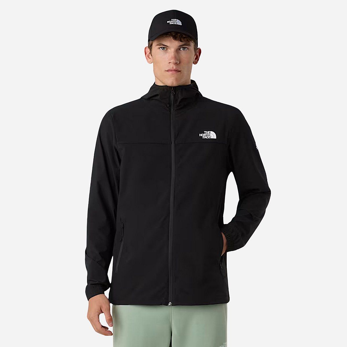 The North Face Mountain Athletics Hooded Wind Jas Heren The North Face Mountain Athletics Hooded Wind Jas Heren