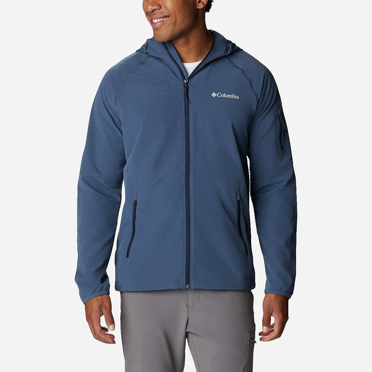 Columbia Tall Heights II Hooded Softshell Jas Heren Columbia Tall Heights II Hooded Softshell Jas Heren