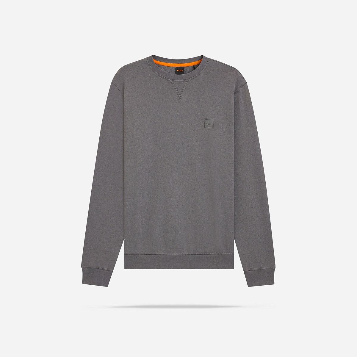 Boss Men's WeSmallcrew Orange Crew Sweatshirt | FRASERS