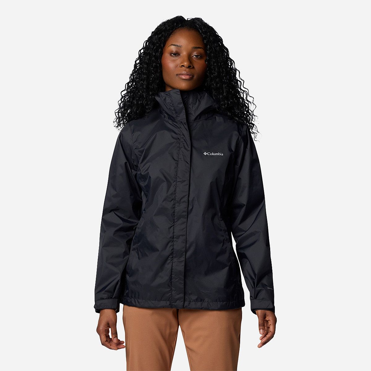 (取寄) コロンビア レディース アルカディア リ ジャケット Columbia women Arcadia II Jacket Black 1 Arcadia II Jas Dames: Stijlvolle Regenjas voor Buiten | Twin Sport